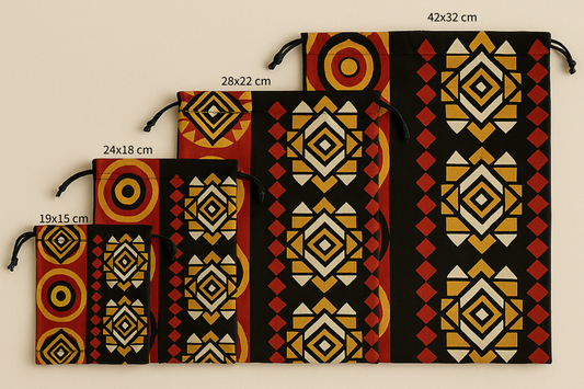 Set 4 pochons Malik Bëgg