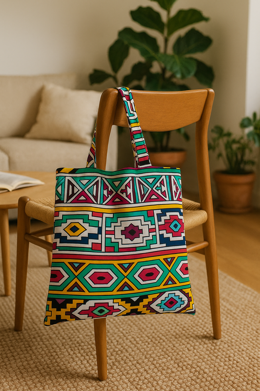 Tote Bag - Tribu colorée